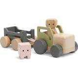 Bondegårde - Trælegetøj Legetøjsbil Micki Tractor Kit Farm