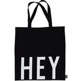 Håndtasker Design Letters Hey Favourite Tote Bag - Black