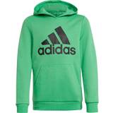 adidas Kid's Big Logo Hoody - Semi Screaming Green/Black (GS4272)
