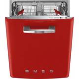 55 °C - Underbyggede Opvaskemaskiner Smeg STFABRD3 Rød