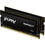 Kingston DDR4 RAM Kingston Fury Impact SO-DIMM DDR4 3200MHz 2x32GB (KF432S20IBK2/64)