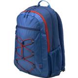 HP Indvendig lomme Rygsække HP Active Backpack 15.6" - Marine Blue/Coral Red
