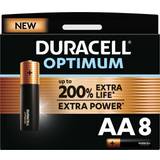 Aa duracell batterier Duracell Optimum AA 8-pack