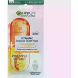 Garnier Vitamin C Anti-Fatigue Ampoule Face Sheet Mask Pineapple Extract 15g