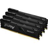RAM Kingston Fury Beast Black DDR4 3200MHz 4x32GB (KF432C16BBK4/128)