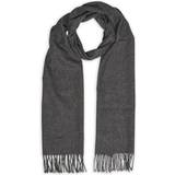 Gant Dame Halstørklæde & Sjal Gant Solid Wool Scarf - Charcoal Melange