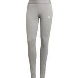 28 - Grå Bukser & Shorts adidas Women 3 Stripes Leggings - Gray/White