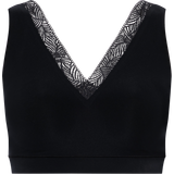 Chantelle 75 - Polyester Tøj Chantelle SoftStretch Padded Lace Top - Black