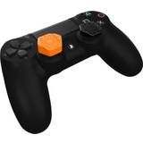 Sparkfox PS4 / PS5 Pro-Hex Controllers Thumb Grip - Black/Orange