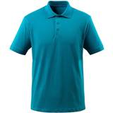 Ballonærmer - Elastan/Lycra/Spandex - Turkis Tøj Mascot 51587-969 Polo Shirt - Petroleum