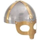 Skandinavien Udklædningstøj vidaXL Viking Helmet for LARP Silver Steel