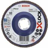 Bosch Slibeskiver Tilbehør til elværktøj Bosch X-Lock X571 Best For Metal 2 608 619 210
