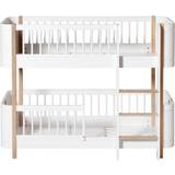 Bunk bed Oliver Furniture Wood Mini+ Low Bunk Bed 74x166cm