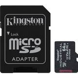 64 GB Hukommelseskort Kingston Industrial microSDXC Class 10 UHS-I U3 V30 A1 64GB