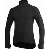 Fleecetrøjer & Piletrøjer - Herre - Merinould Sweatere Woolpower Full Zip Jacket 400 Unisex - Black