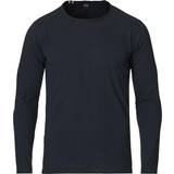 Replay Overdele Replay Long Sleeved Raw Cut T-shirt - Midnight Blue