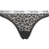 Calvin Klein Blomstrede Trusser Calvin Klein Caros Lace Brazilian Briefs - Black