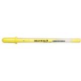 Gul Gelepenne Sakura Gelly Roll Moonlight 10 Fluorescent Yellow Gel Pen 0.5mm