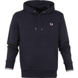 Fred Perry Sweatere Fred Perry Tipped Hooded Sweatshirt - Navy