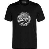 Merino t shirt' Icebreaker Merino Tech Lite II Short Sleeve T-shirt - Black