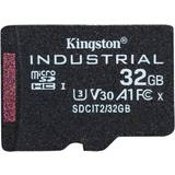 Kingston 32 GB Hukommelseskort Kingston Industrial microSDHC Class 10 UHS-I U3 V30 A1 32GB