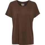 CULTURE Brun Tøj CULTURE Cukajsa T-shirt - Brown