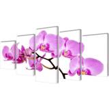 VidaXL Pink Vægdekorationer vidaXL Orchid Vægdekorationer 200x100cm