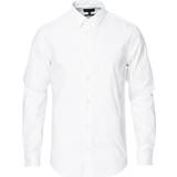 Emporio Armani Skjorter Emporio Armani Stretch Nylon Blend Shirt - White