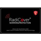 Zip Around Tegnebøger & Nøgleringe RadiCover Skim-Block Card 3-LED RFID Skimming Protector - Black