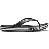 Crocs Sort Klipklappere Crocs Bayaband Flip - Black/White