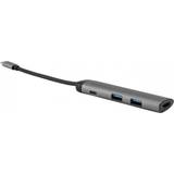Verbatim Rund Kabler Verbatim USB C-USB C/2xUSB A/HDMI M-F 0.2m