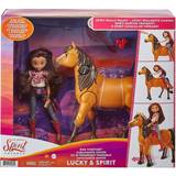 Dukketilbehør - Heste Dukker & Dukkehus Mattel Dreamworks Spirit Untamed Ride Together Lucky & Spirit Horse
