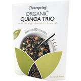 Sukkerfrie Færdigretter Clearspring Organic Gluten Free Quinoa Trio 250g