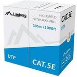 Netværkskabler - UTP Lanberg Solid CCA Unterminated UTP Cat5e 305m