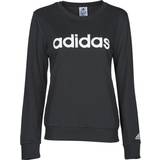 32 - Dame - Sort Sweatere adidas Women Essentials Logo Sweatshirt - Black/White