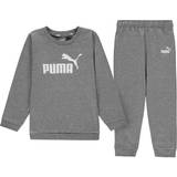 Puma Tracksuits Børnetøj Puma Infant + Toddler Essentials Minicats Jogger Suit - Medium Gray Heather ( 846141-03)