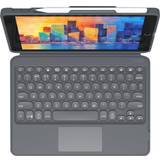 Zagg Tastaturer Zagg Pro Keys with Trackpad for iPad 10.2" (7th/8th/9th Gen) (Nordic)