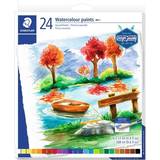 Akvarelmaling Staedtler Watercolour Paints 12ml 24-pack