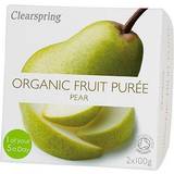Clearspring Organic Fruit Purée Pear 100g 2stk 2pack