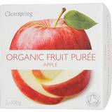 Clearspring Organic Fruit Purée Apple 100g 2stk 2pack