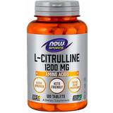 Tabletter Aminosyrer Now Foods L-Citrulline 1200mg 120 stk