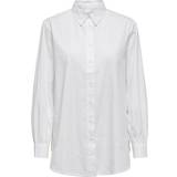 Dame Skjorter Only Nora Classic Shirt - White