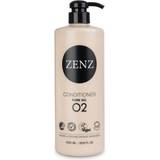 Tykt hår - Uden parfume Balsammer Zenz Organic No 02 Pure Conditioner 1000ml