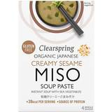 Færdigretter på tilbud Clearspring Organic Instant Miso Soup Paste Creamy Sesame 15g 4stk