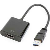 Gembird Han – Hun Kabler Gembird USB A-HDMI M-F 0.2m