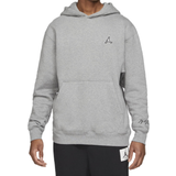 30 - Polyester Overdele Nike Jordan Essentials Fleece Hoodie - Carbon Heather