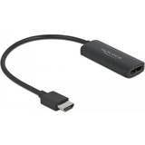 Rund - USB B micro Kabler DeLock HDMI/USB B Micro-DisplayPort M-F 0.2m