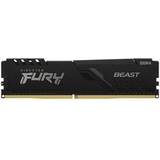 16 GB RAM Kingston Fury Beast Black DDR4 3600MHz 16GB (KF436C18BB/16)