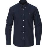 Morris Tøj Morris Oxford Button Down Cotton Shirt - Navy