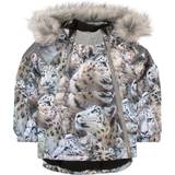 Fleece Jakker Molo Hopla Fur - Snowy Leopards (5W21M301 6348)